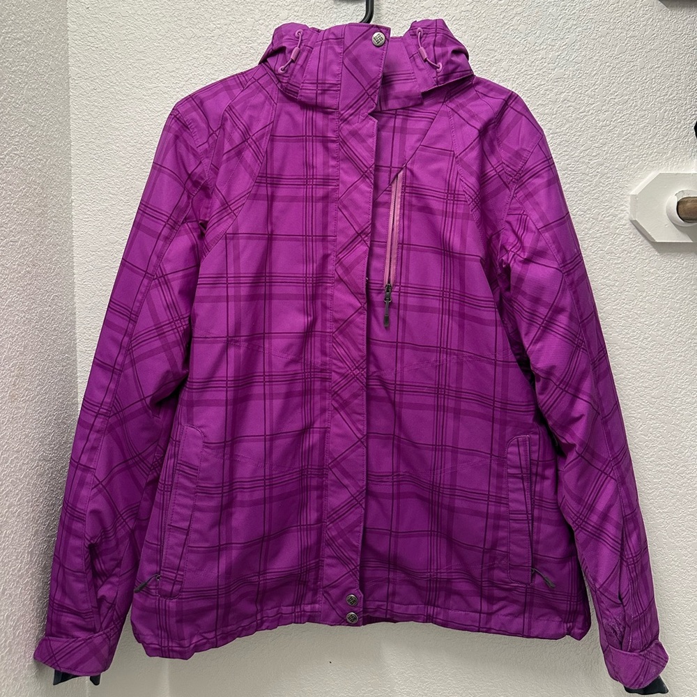 Columbia 3 in 1 ski coat with removable hood. Size XL